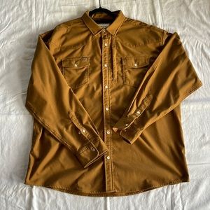 Poncho Outdoors Flannel Long Sleeve Shirt